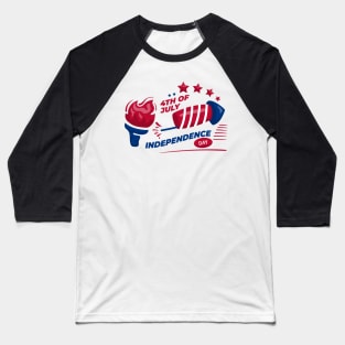 4th of July Patriotic Baseball T-Shirt